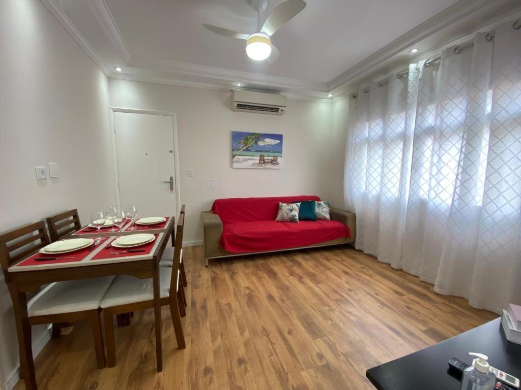 Ap 600M Da Praia Enseada, Ar, Wifi, Filtro, Secador Guarujá Zewnętrze zdjęcie