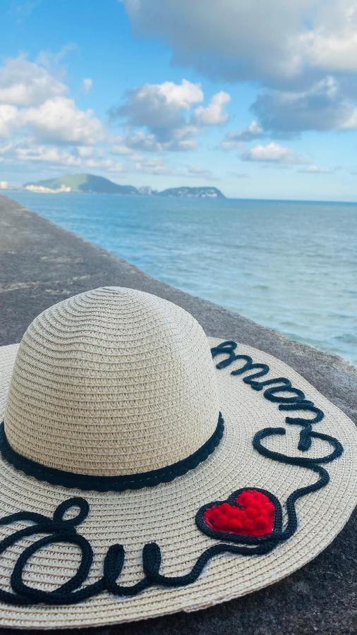 Ap 600M Da Praia Enseada, Ar, Wifi, Filtro, Secador Guarujá Zewnętrze zdjęcie